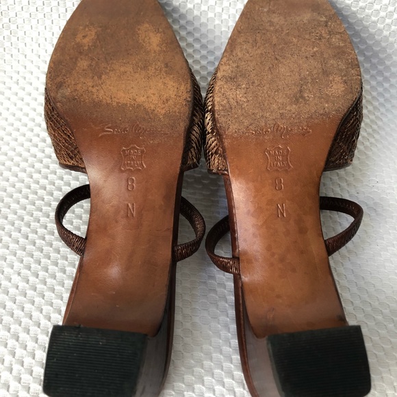 Destiny Meucci Slides - Sz 8 Used in Good Cond. - Picture 3 of 5